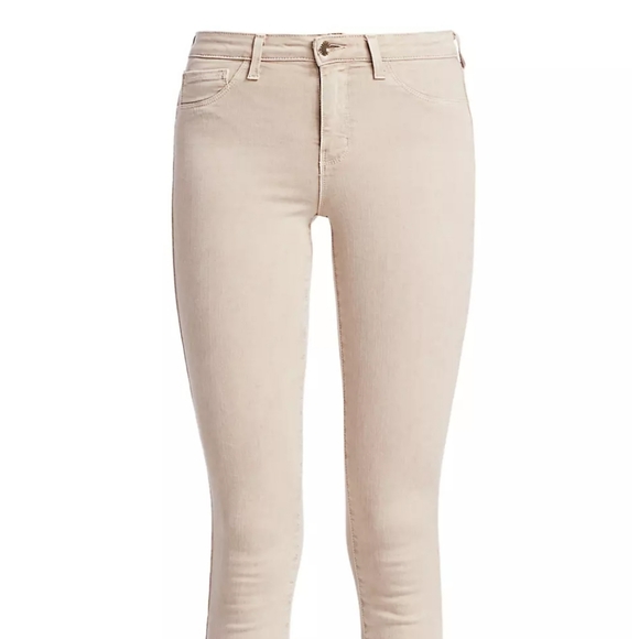 L’AGENCE Margot High Rise Skinny Jeans In Petal Women's Size 25 New With Tags - Picture 5 of 11
